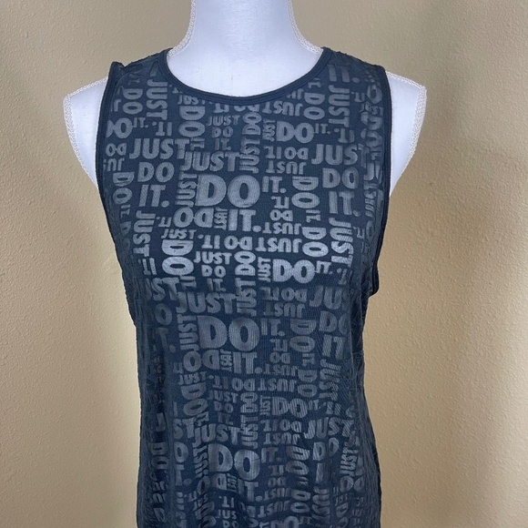 Black, sheer, Nike Tank top , size medium, - Picture 5 of 5